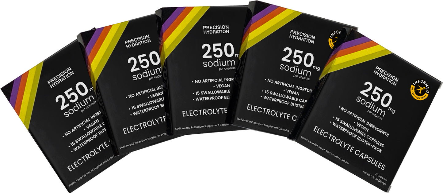 Precision Hydration Sweat Salts | 3 Box (45 Swallowable Capsules)