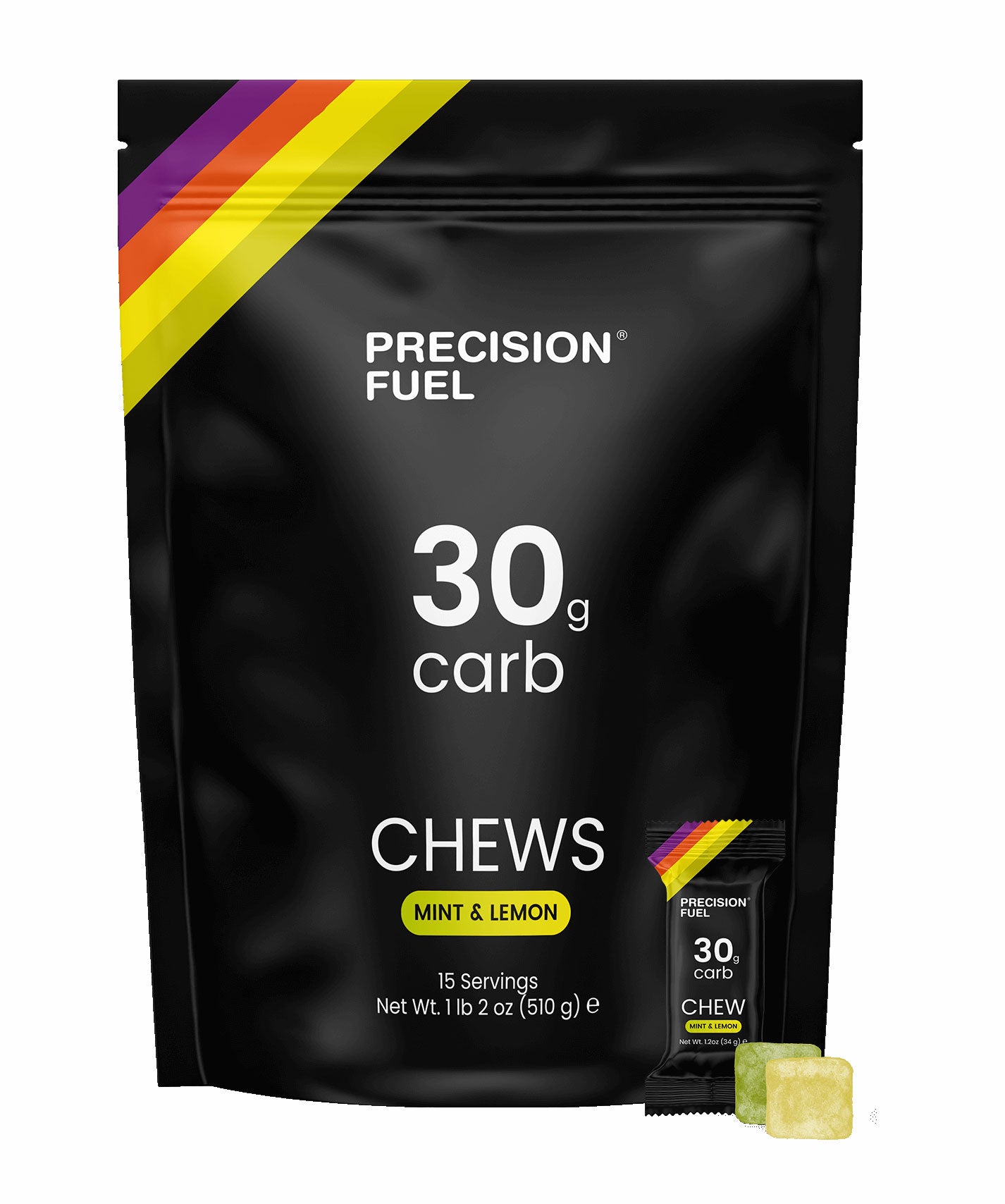 Precision Fuel & Hydration PF30 Chew Mint & Lemon Flavour Pack | 15 Pack